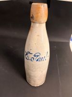 Bügelverschlussflasche antike Steingutflasche Bier/Mineral