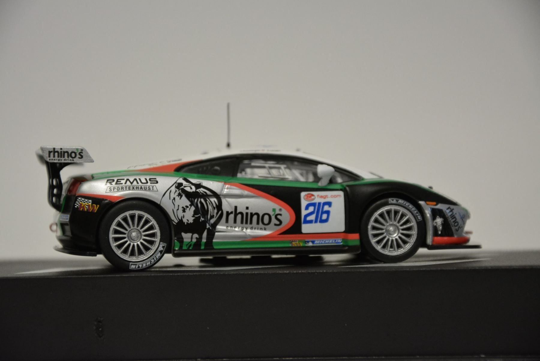 Lamborghini Modellini d'auto: Lamborghini Gallardo GT3 2007 , 1:43 – Nuovo e nell'imballaggio originale da Goldach venduto da Feivel9 4
