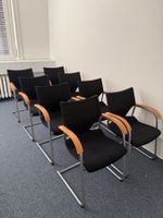Wilkhahn Freischwinger Konferenzstühle 8 Stück