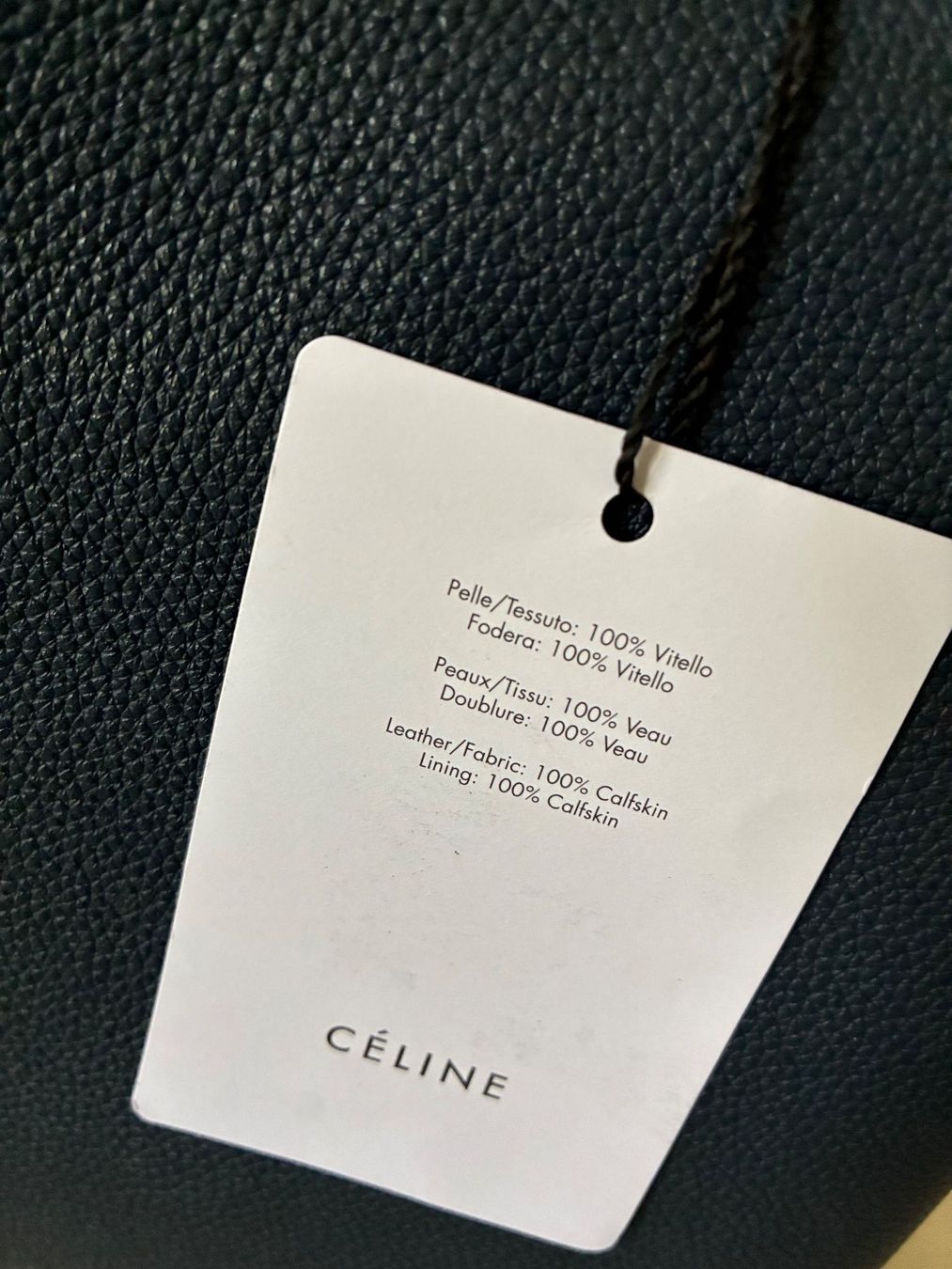 Celine Borse da donna: Celine Tasche Trifold Leder Dunkelblau – Usato da Meilen venduto da coc_q29b 6