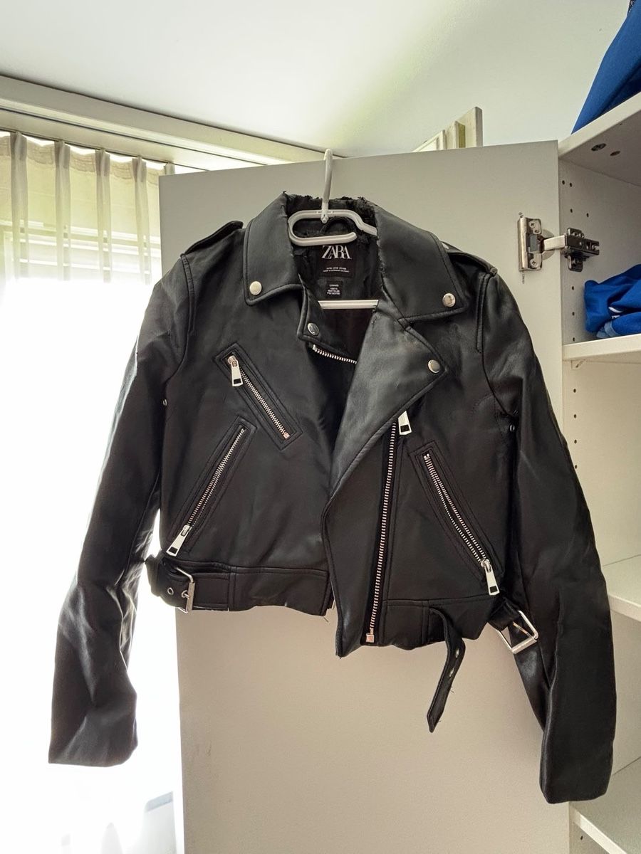 Zara Jacken: Damen Lederjacke ZARA Grösse S – Gebraucht aus Balgach von Miisarah