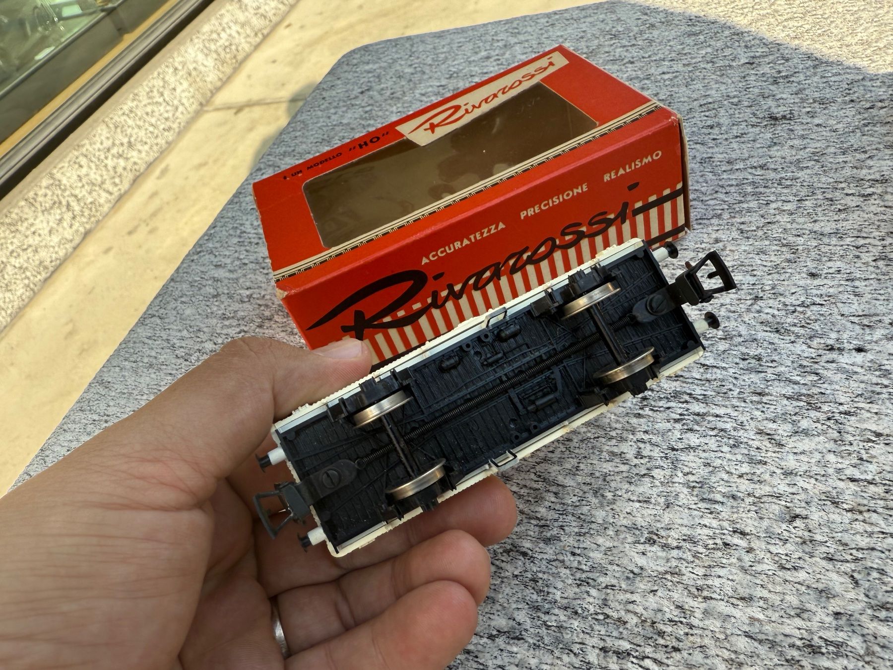 Rivarossi Modellini di ferrovie: Rivarossi H0 Vagone Merci FS – Usato da Chiasso venduto da Carrara-Modellismo 3