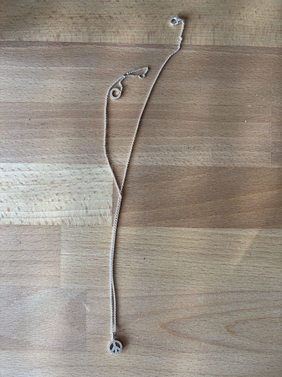 Thomas Sabo Ketten: Thomas Sabo, Peace-Halskette, Silber – Gebraucht aus Wädenswil von HaLu_12 1