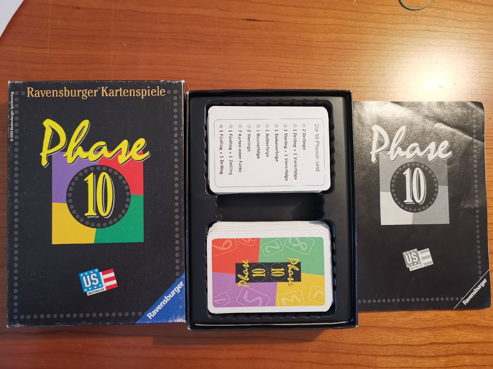 Ravensburger Giochi: Ravensburger Phase 10 Kartenspiel  – Usato da Stans venduto da Findus7318