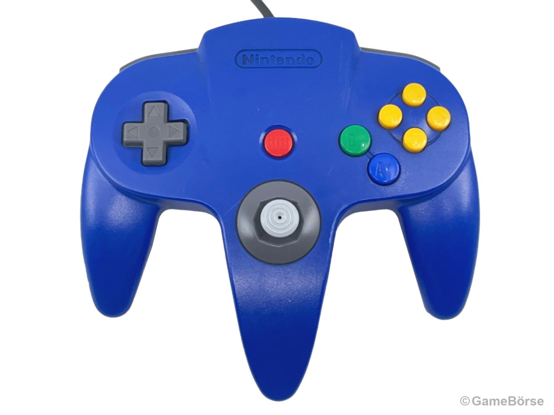 Nintendo Konsolen: N64 Controller Original Blau – Gebraucht aus Stettfurt von GameBoerse