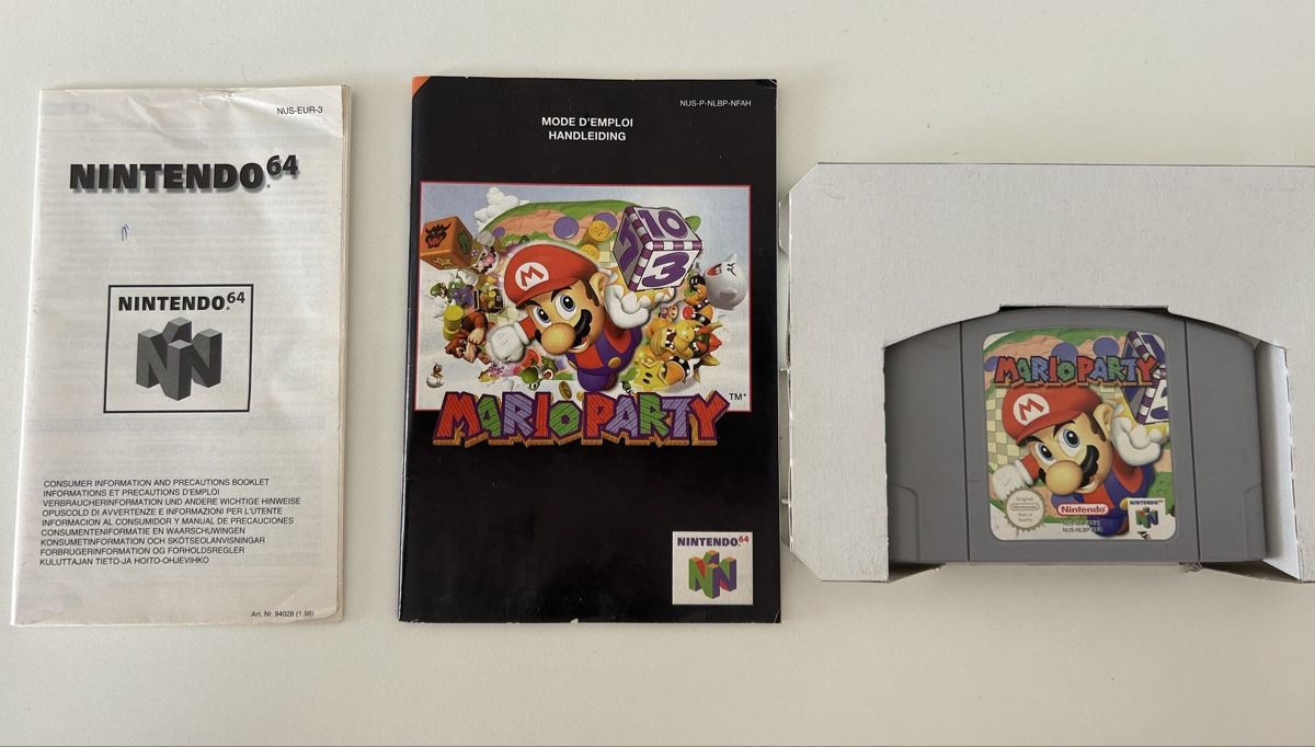 Nintendo Giochi: Mario party N64 – Usato da Genève venduto da oli_7tyj 2