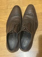 Chaussures Zara Man en cuir brun, taille 42, impeccable!