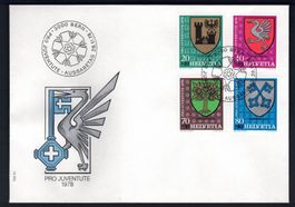 FDC Pro Juventute 1978
