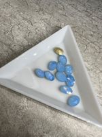 Strasssteine (6x8 mm), Strass 11 Stück / Set, 9K Glass (neu)