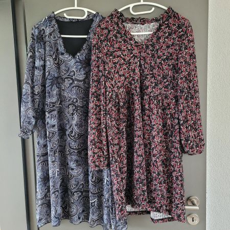 2 Langarmkleider