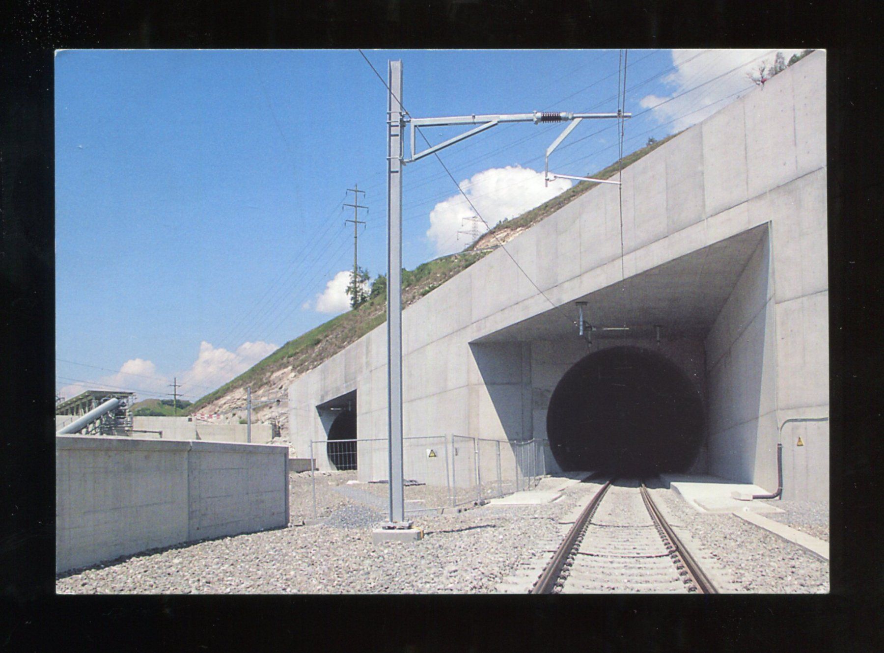 Cartoline postali: NEAT Lötschberg-Basistunnel, Raron – Usato da Aarau venduto da Elmaar41