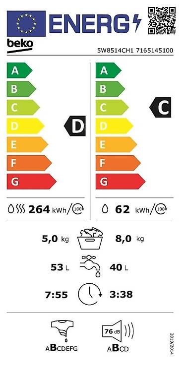 Asciugatrici: Beko 5W8514CH1 – Usato da Puplinge venduto da Peladosexy 1