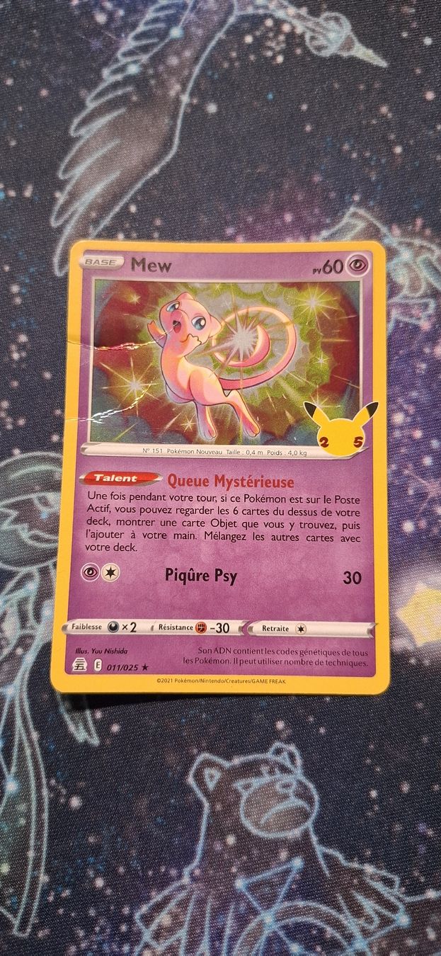 Pokémon Carte collezionabili: Mew Célébration 25th Stamp - 011/025 FR – Usato da Petit-Lancy venduto da Kara_TCG 1