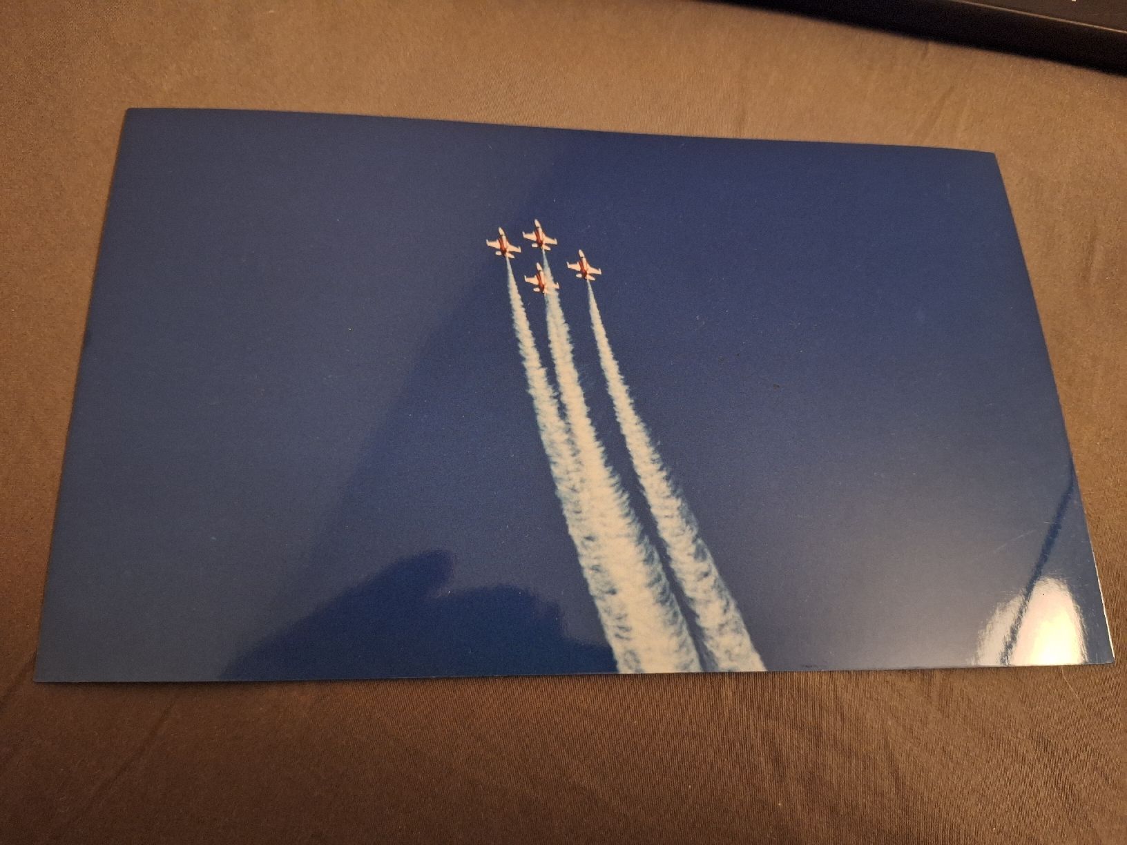 Foto & Immagini: Ansichtskarte Patrouille Suisse Flugshow  – Usato da Schaffhausen venduto da ric_s9pn