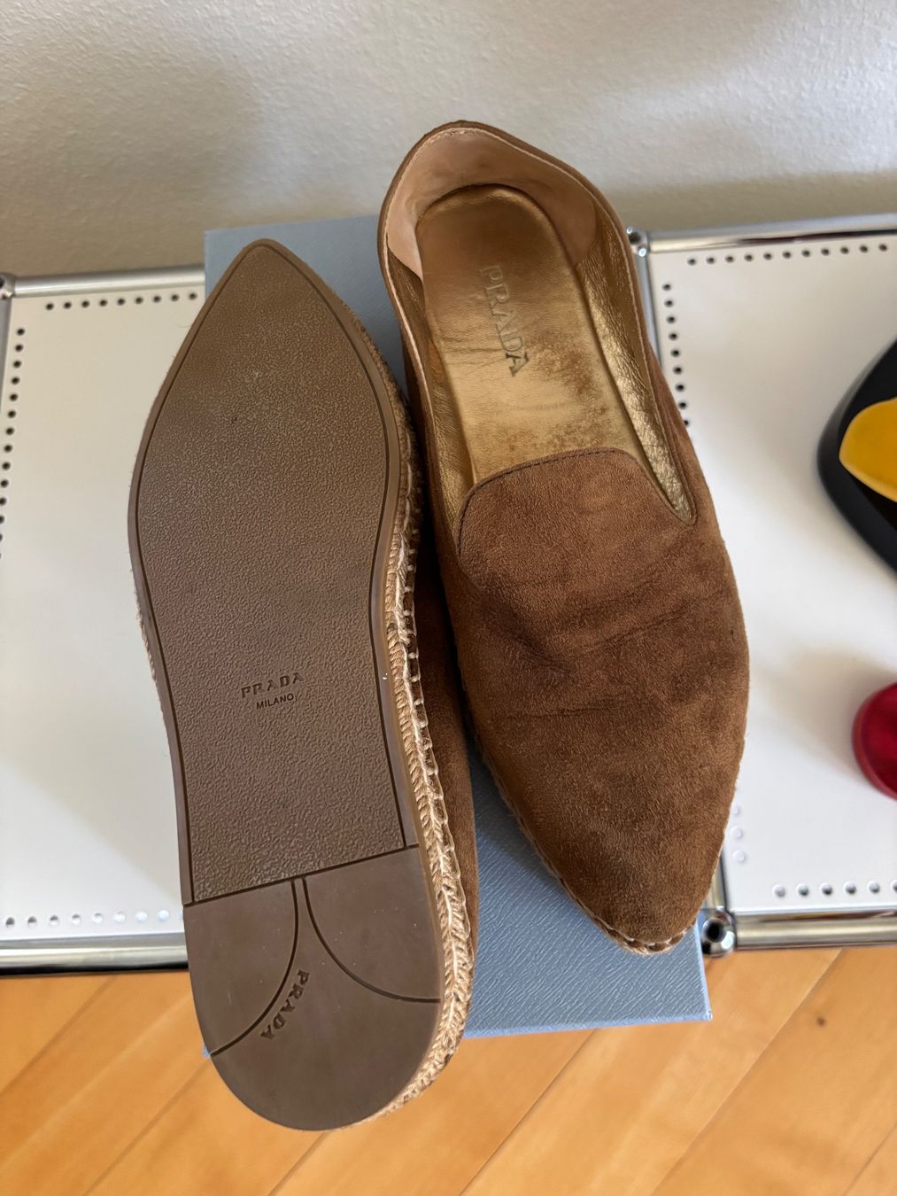 Prada Damenschuhe: Prada Espadrilles Gr. 39-39.5, cool Np:890.- – Gebraucht aus St.Gallen von shiwi12 7