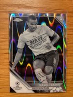 Topps Chrome Manuel Akanji BW Raywave