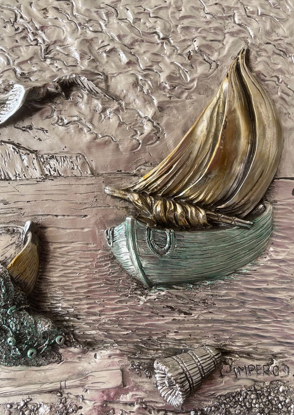 Dipinti: 3D Silber Relief – Usato da Grosshöchstetten venduto da Perle1951 3
