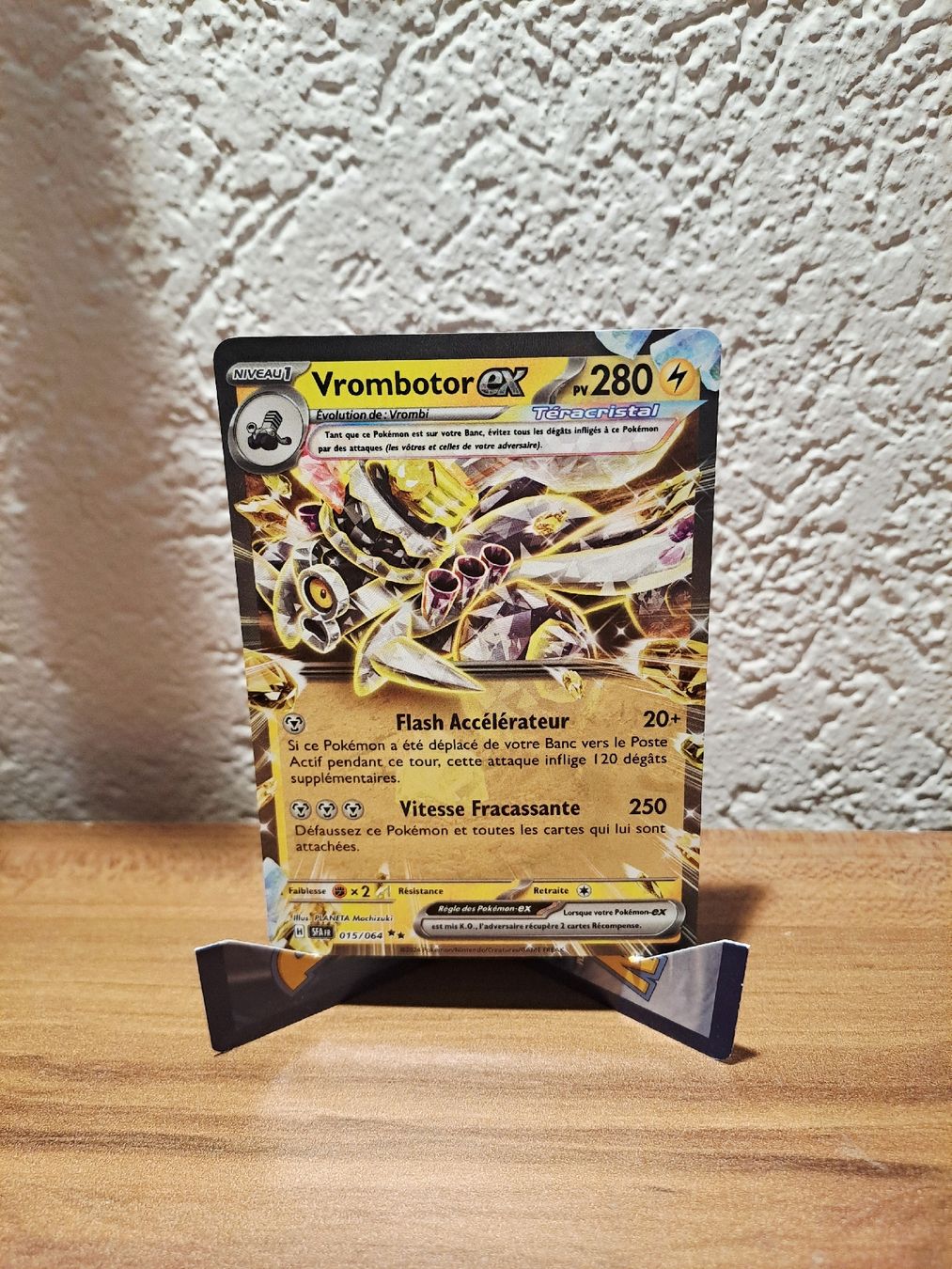 Pokémon Carte collezionabili: Vrombotor EX 015/064 Fable Nébuleuse – Nuovo (secondo la descrizione) da Turin (Salins) venduto da Meeelll01