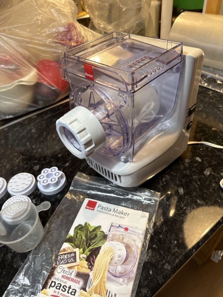 Elettrodomestici da cucina: Ronco Pasta Maker Instructions & Recipes Box – Nuovo (secondo la descrizione) da Neirivue venduto da naz_z28w 6