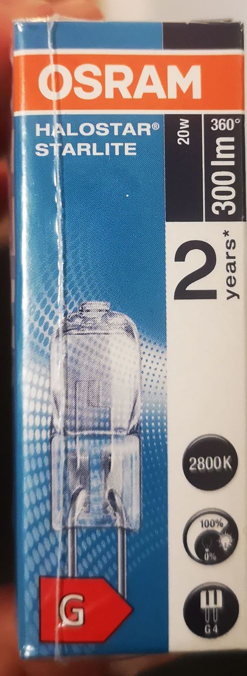 Osram Elektronikbauteile: OSRAM Halogen-Stiftsockellampe G4 – Neu und originalverpackt aus Zürich von Laura187