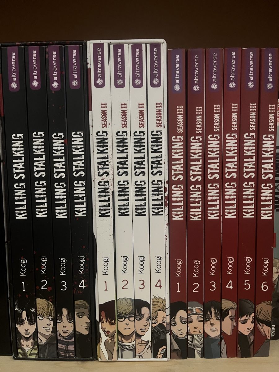 Libri: Killing Stalking komplett (2 Boxen) – Nuovo (secondo la descrizione) da Reichenbach i. K. venduto da del_c7lw