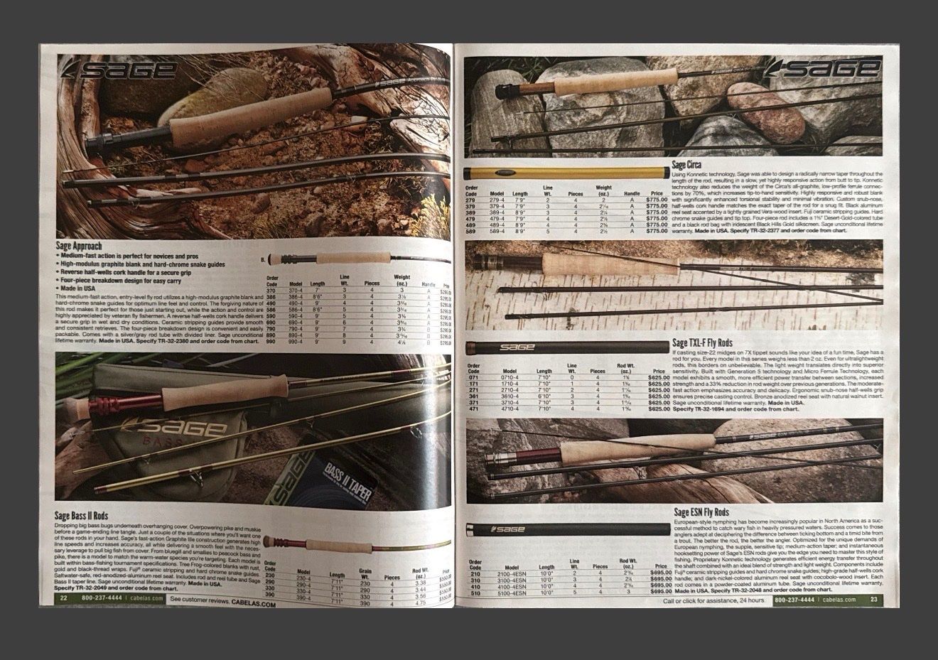 Libri: Cabela's 2014 Fly Fishing Catalog brochure – Usato da Fleurier venduto da jea_j77g 3