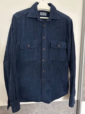 Hemdjacke Tintora Mattei 954, Grösse 40, dunkelblau