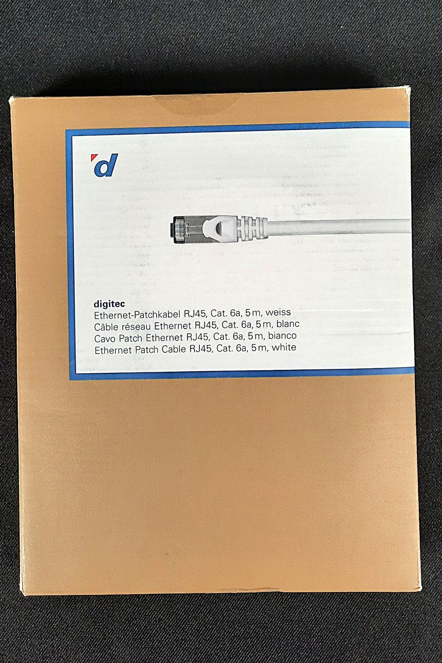 Digitec Kabel: DIGITEC Ethernet-Patchkabel RJ45 5m – Neu (gemäss Beschreibung) aus Beinwil am See von Restwert_Beinwil 4