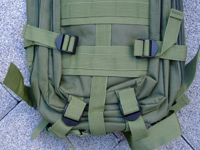 ONE WVW Taktischer Rucksack Mit Pistolenholster - 45L, Wasserabweisend, MOLLE-System Für Jagd, Camping & Outdoor
