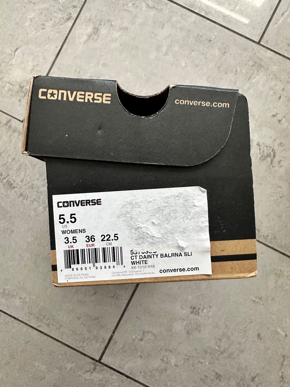 Converse Scarpe da donna: Converse Ballerina weiss Gr. 36 NEU – Nuovo e nell'imballaggio originale da Bolligen venduto da chaetzli1133 7