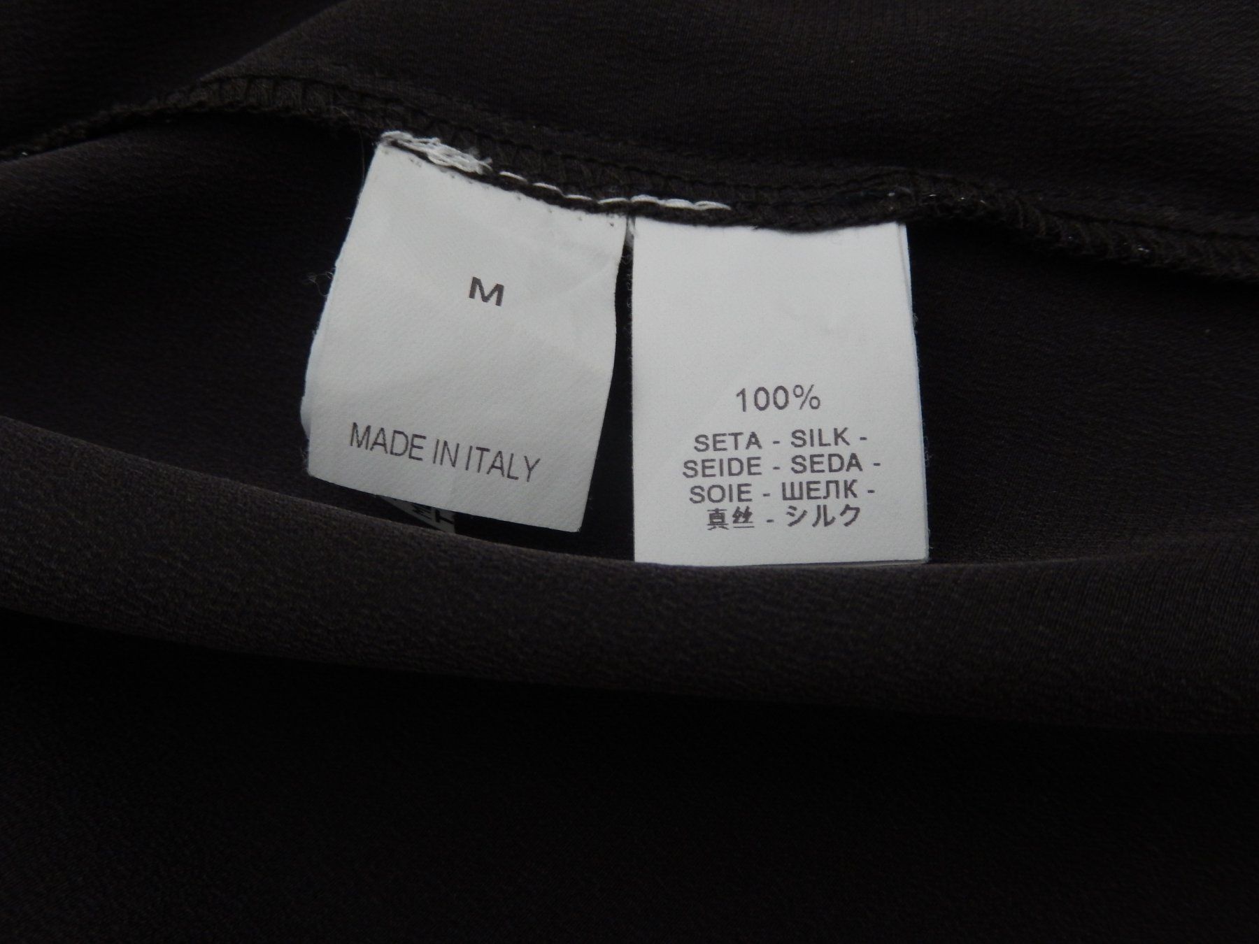 Brunello Cucinelli Tops: Orig. BRUNELLO CUCINELLI Seidentop Anthrazit Metallic Gr. 36 – Gebraucht aus Tuggen von vivira 8