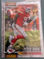 Peter Woods RC #342 Diamante Foil – 2026 Topps NFL Chiefs