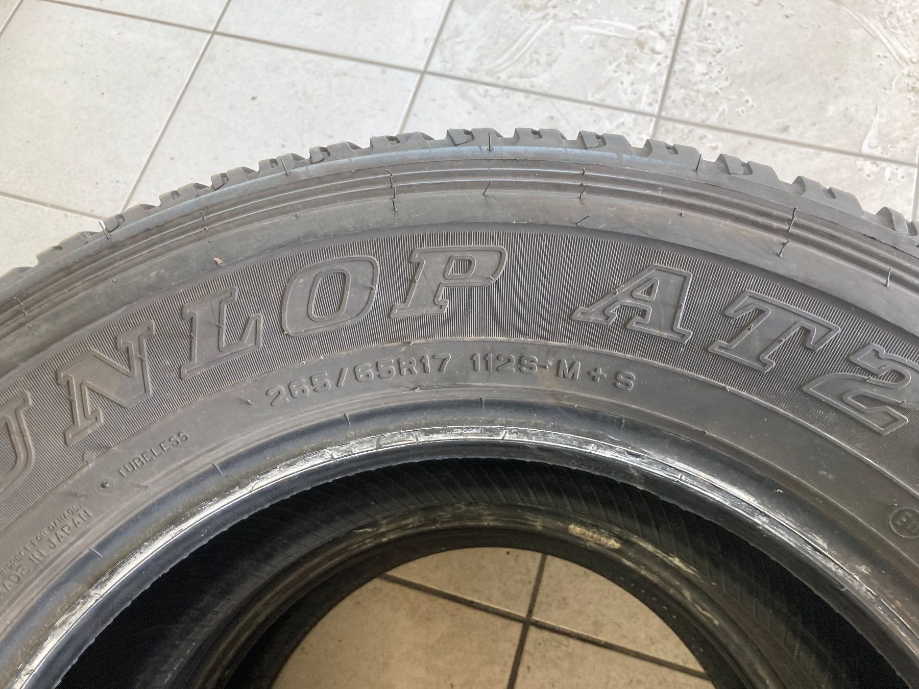 Dunlop Pneumatici & Ruote complete: 265/65R17 Sommerpneu – Usato da Cham venduto da WB2223 1
