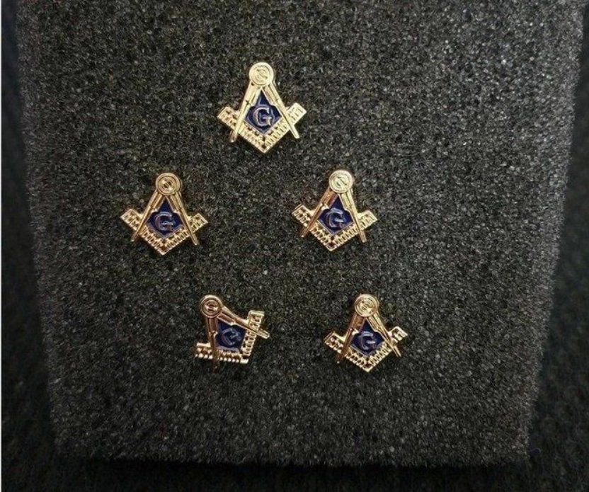 Placchette & Badge: 20x Stiften Freimaurer / pins maçonnique – Nuovo e nell'imballaggio originale da Bussigny venduto da NATURALO