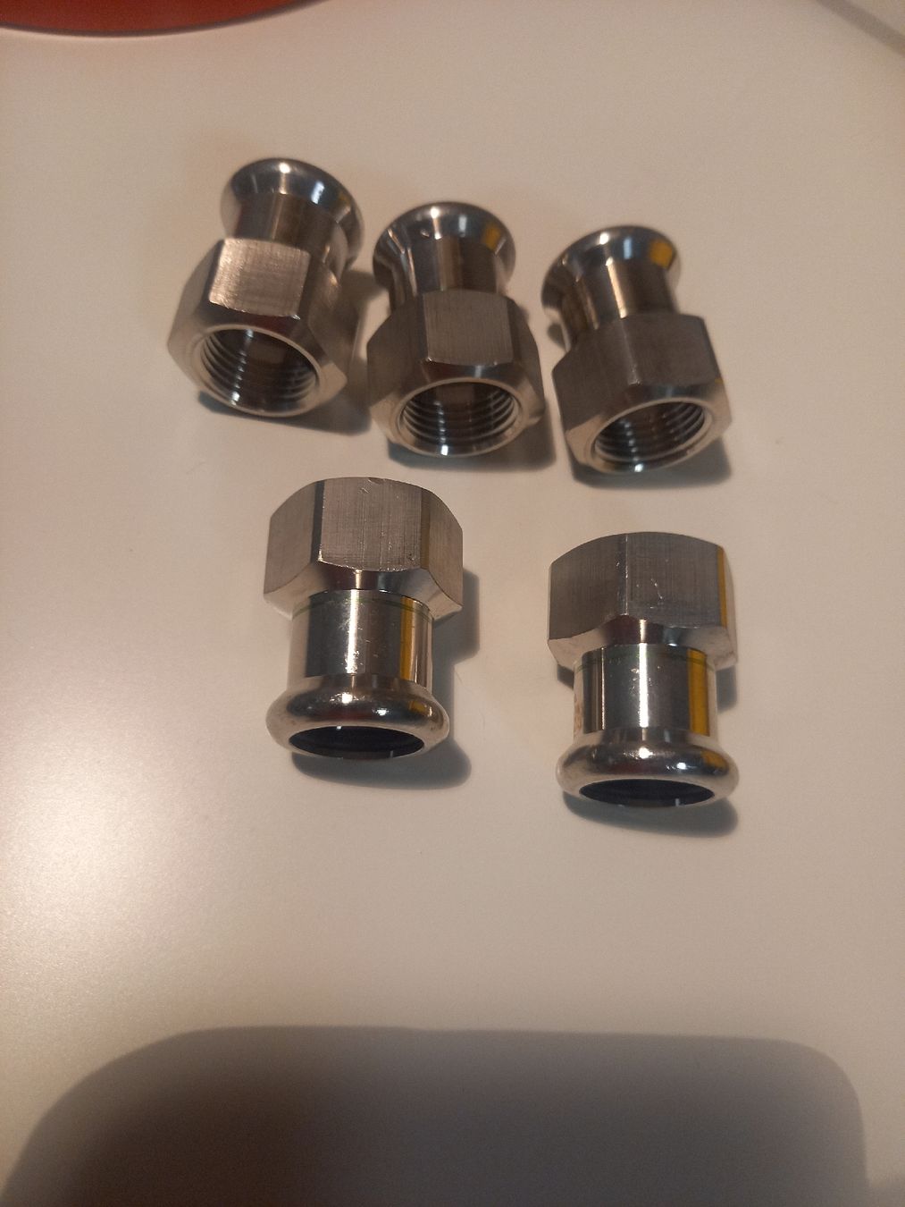 Armaturen: 6 Raccordi a pressare inox – Neu (gemäss Beschreibung) aus Minusio von epp_cty9 4