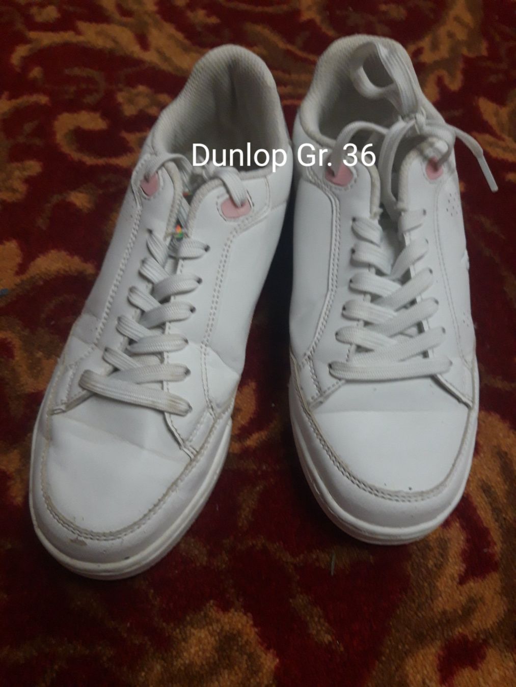 Schuhe für Mädchen: Sneaker/Turnschuh Dunlop weiss Gr. 36 – Gebraucht aus Dietwil von dari2008