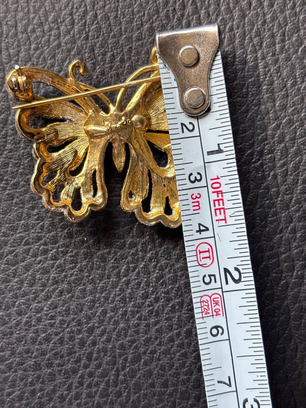 Spille & Fermagli: Broche papillon dorée  vintage – Usato da Peseux venduto da Chimon59 3