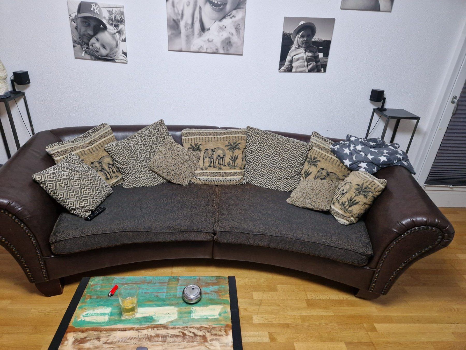 Divani: Braunes Sofa (Leder) – Usato da Langendorf venduto da bluefreezer
