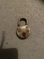 Altes ABUS Schloss, Vintage Vorhängeschloss Defekt ohne Schl