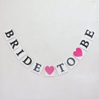 NEUER Banner für den Polterabend "BRIDE TO BE" - 202308