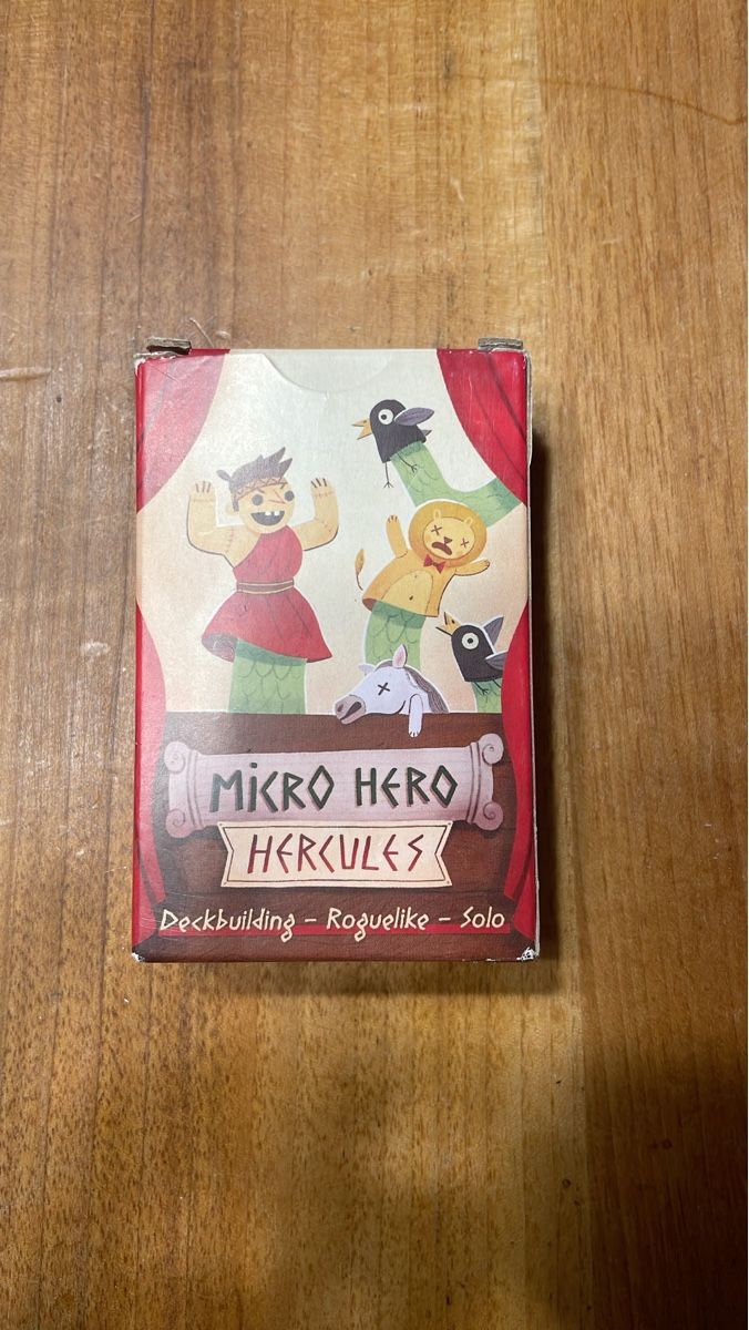 Jeux: Micro Hero Hercules - Solo Deckbuilding - Roguelike Game – D'occasion à Therwil par rubininio