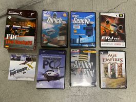 Lot: 8 Computer-Spiele.  8 PC-Games   ab 1.—