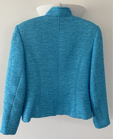 Tuzzi Jacke / Blazer blau-türkis, Gr. 40