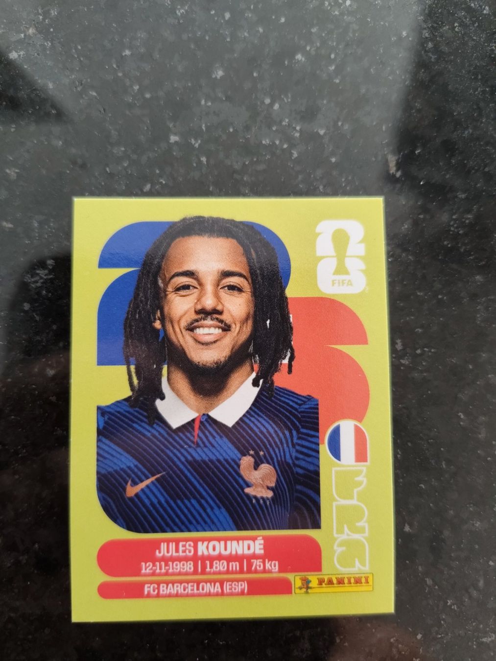 Panini Carte collezionabili: Panini WM 2026 FRA 5, Koundé – Usato da Aarburg venduto da gloeckgloeck