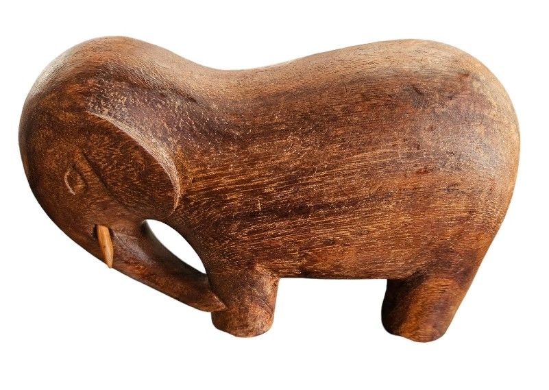 Sculture & Statue: Elephant esculptee en bois – Usato da Vernier venduto da 19pigments 2