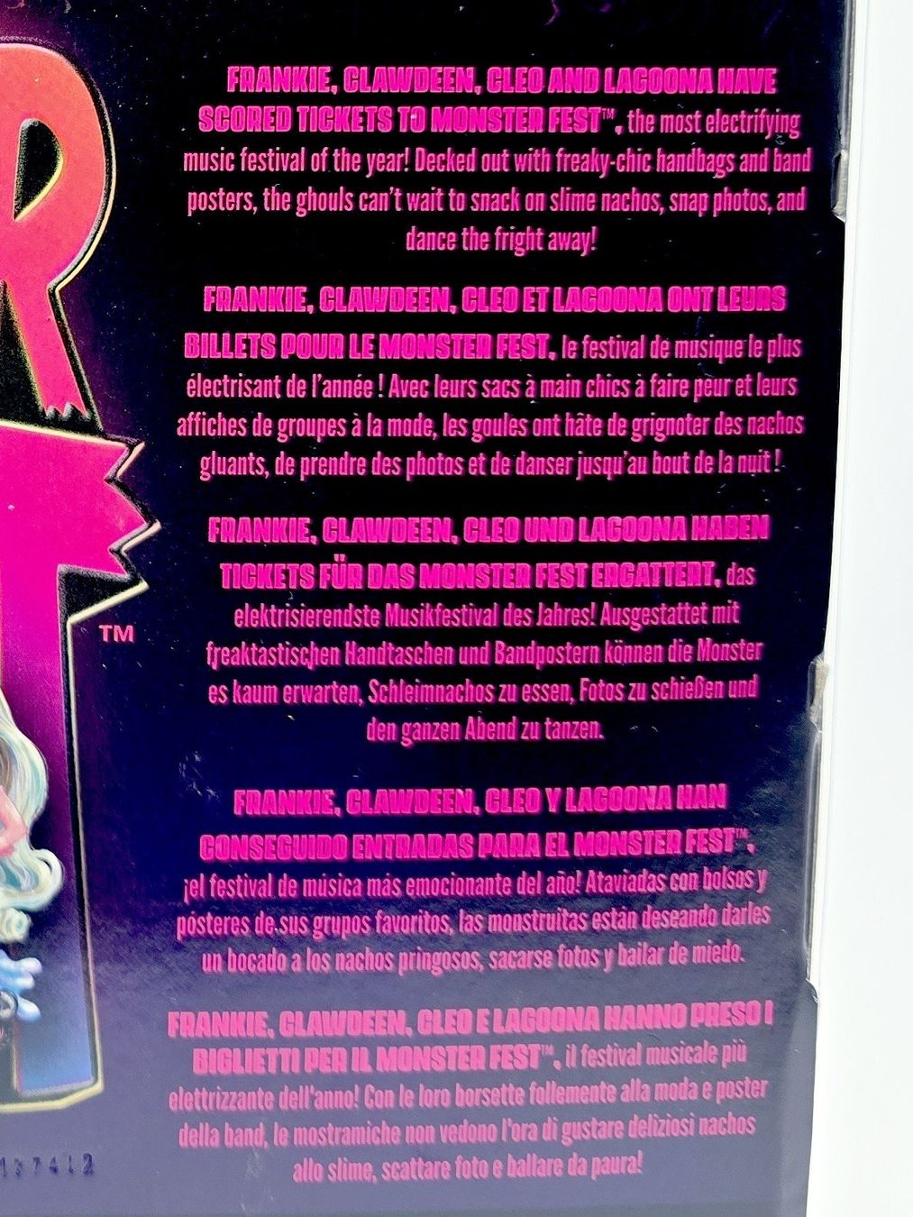 Bambole: Poupée Monster High - Clawdeen Wolf "Monster Fest" – Nuovo e nell'imballaggio originale da Grandson venduto da Nouvelle-ere 4