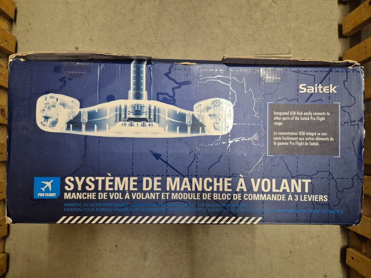 Saitek Controller: Saitek Pro Flight Simulator Set – Yoke, Throttle & Rudder – Gebraucht aus Zürich von MikeFe 2