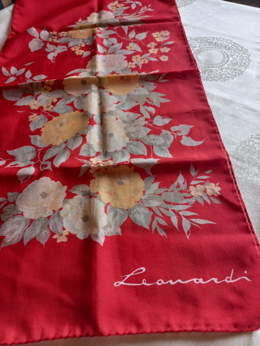 Foulards & écharpes: Leonardi foulard 150×36 cm – Neuf (Voir description) à Dompierre FR par fat_xth5 2