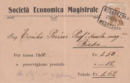 AK Società Economica Magistrale Bellinzona 1910