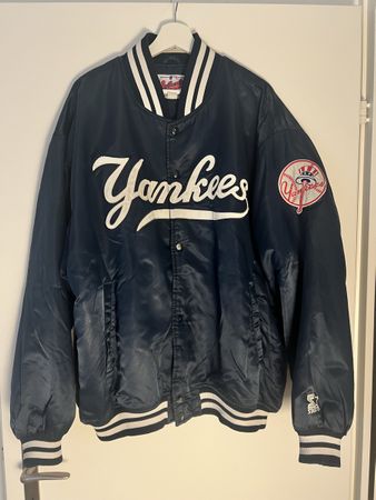 Vintage Yankee starter jacket - navy